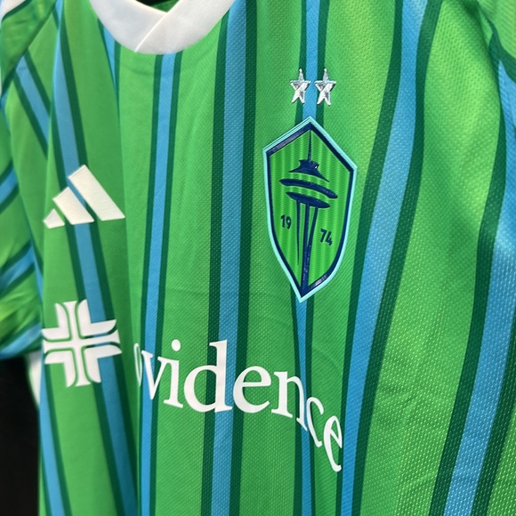 Jordan Morris Seattle Sounders FC adidas 2024 Anniversary Authentic Jersey - Picture 6 of 7